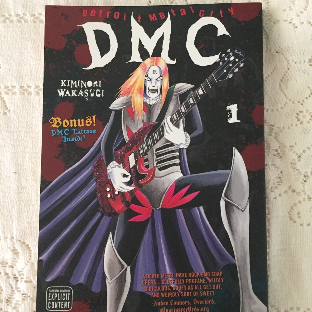Detroit Metal City vol 1 Wakasugi Kiminori manga